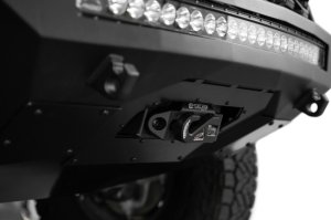 Chevrolet Silverado 1500 ZR2 Bumper - Front - Addictive Desert Designs - Stealth Fighter - Hammer Black - `25-`26